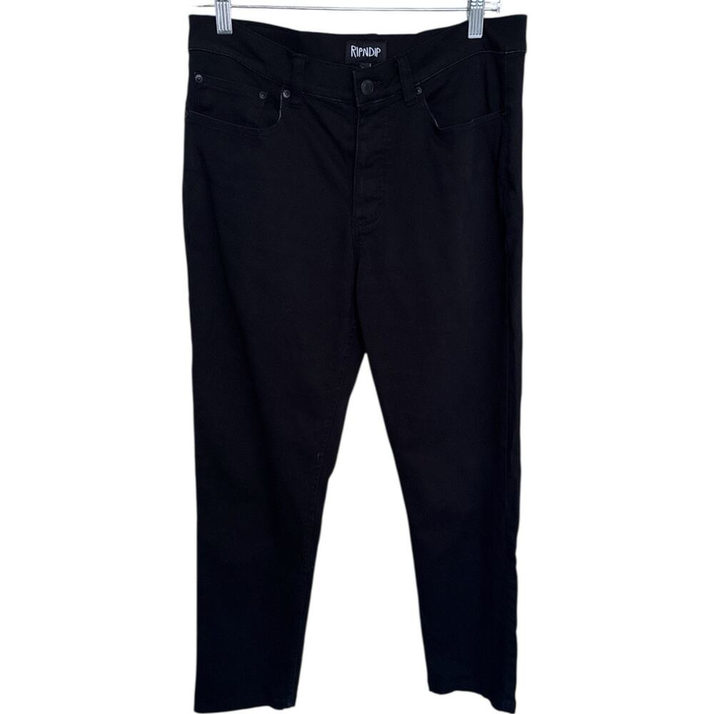 RipnDip Lord Nermal Denim Pants Black Size 34
